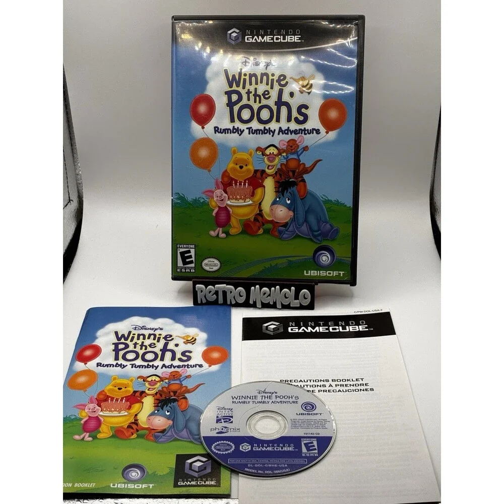 Winnie the Pooh's Rumbly Tumbly Adventure Nintendo GameCube Complete